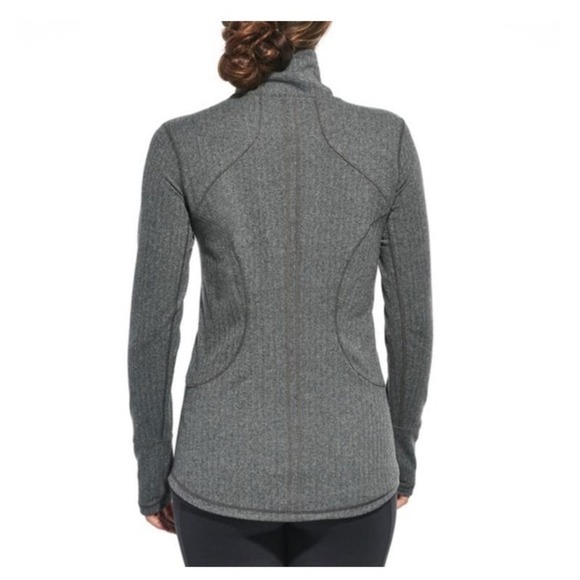 Calia Grey Houndstooth Zip Up Athletic Jacket Size Small - Picture 2 of 6
